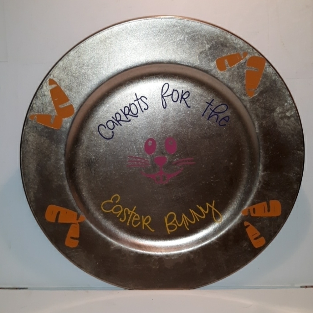 Easter carrots for Easter bunny plate
